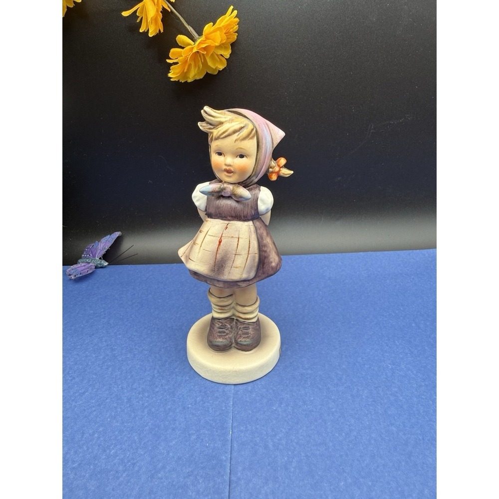 Vintage Goebel M.I. Hummel Figurine‎ WHICH HAND Hum 258 TMK-4 West Germany